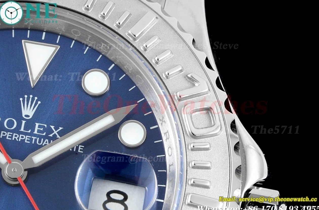 126622 CSF SS Yacht-Master SS 40mm Blue Dot VR3235 0310